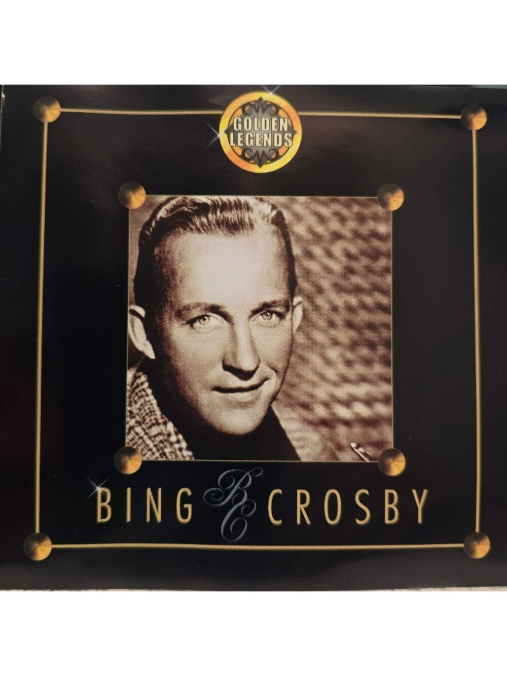 Golden Legends Bing Crosby CD Featuring Classic Hits Like PS. I Love You 38090cd